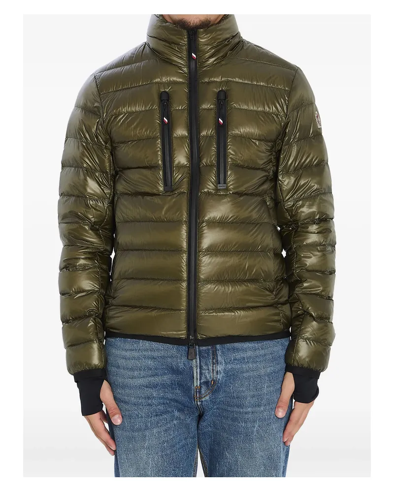 Moncler Hers Packable Insulated Ski Jacket Green