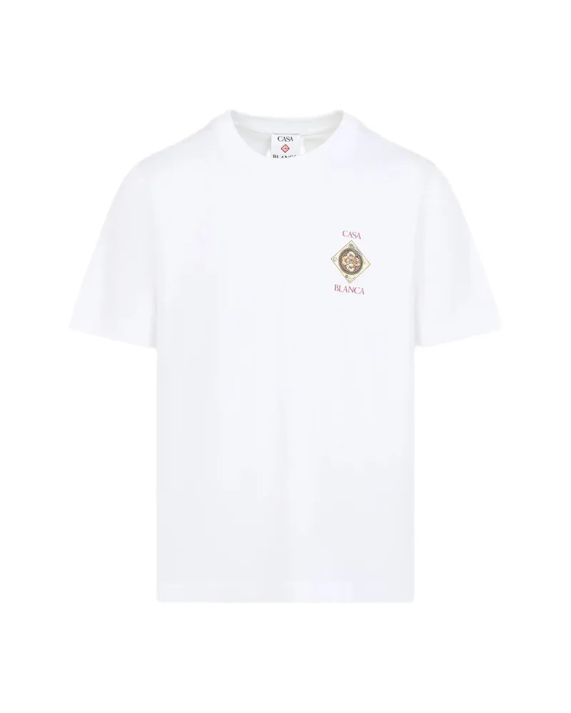 Casablanca Paris Printed T-shirt White