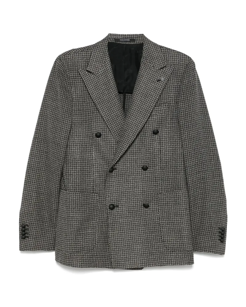 Tagliatore Double-breasted Blazer Grey