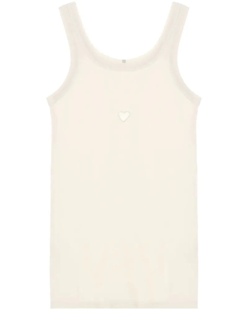 Baserange Cut-out Tank Top White