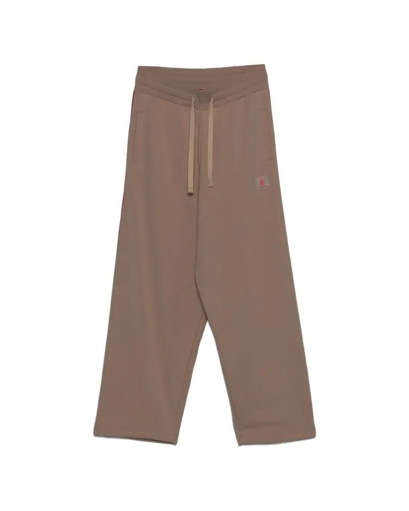 Vision Of Super Drawstring Stripe Track Pants Neutrals