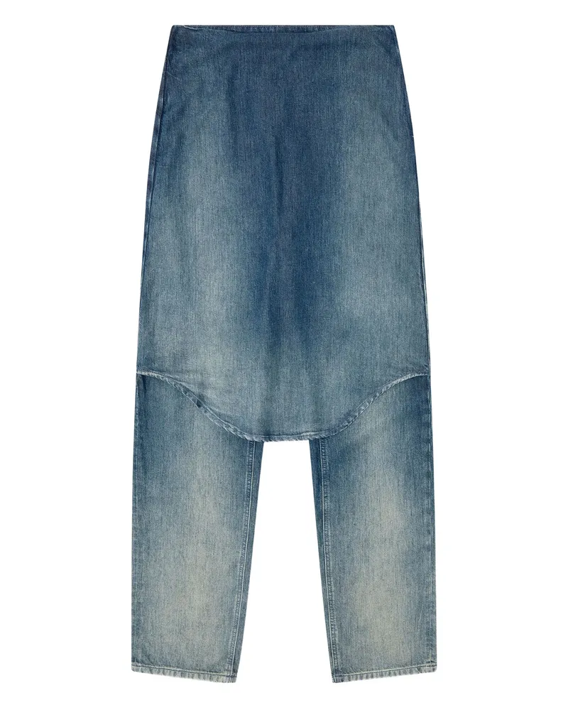 Diesel D-Arky Layered Jeans Blue