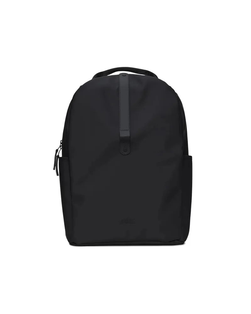 RAINS Matte-finish Backpack Black