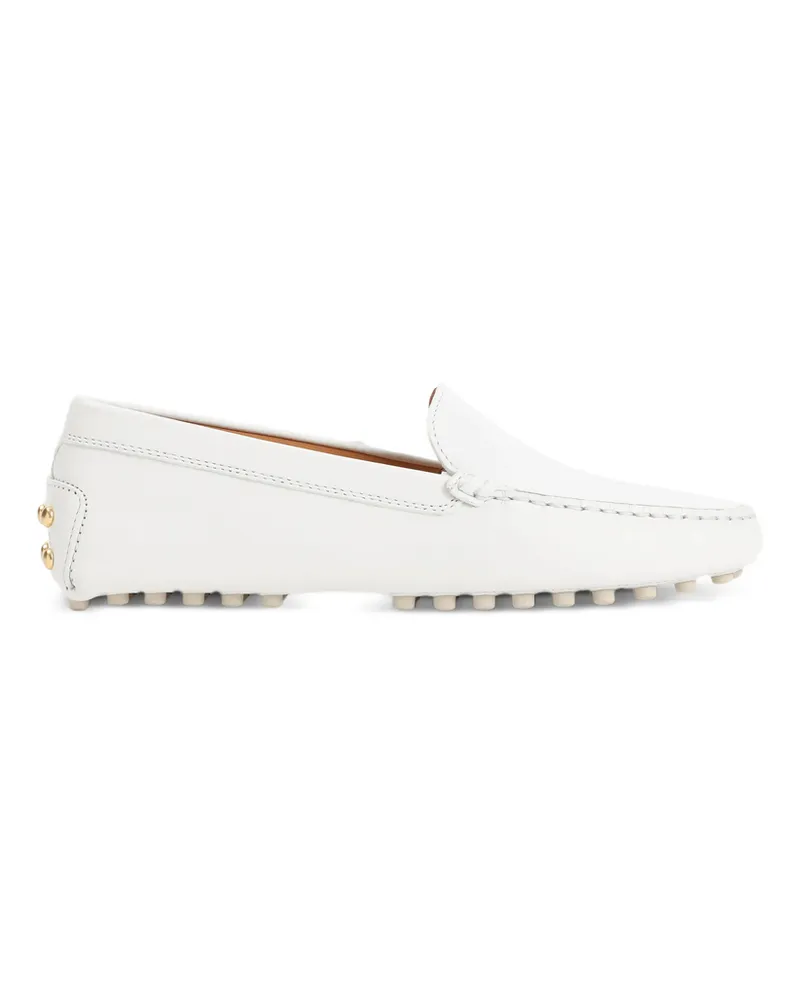 TOD'S Gommino Loafers White