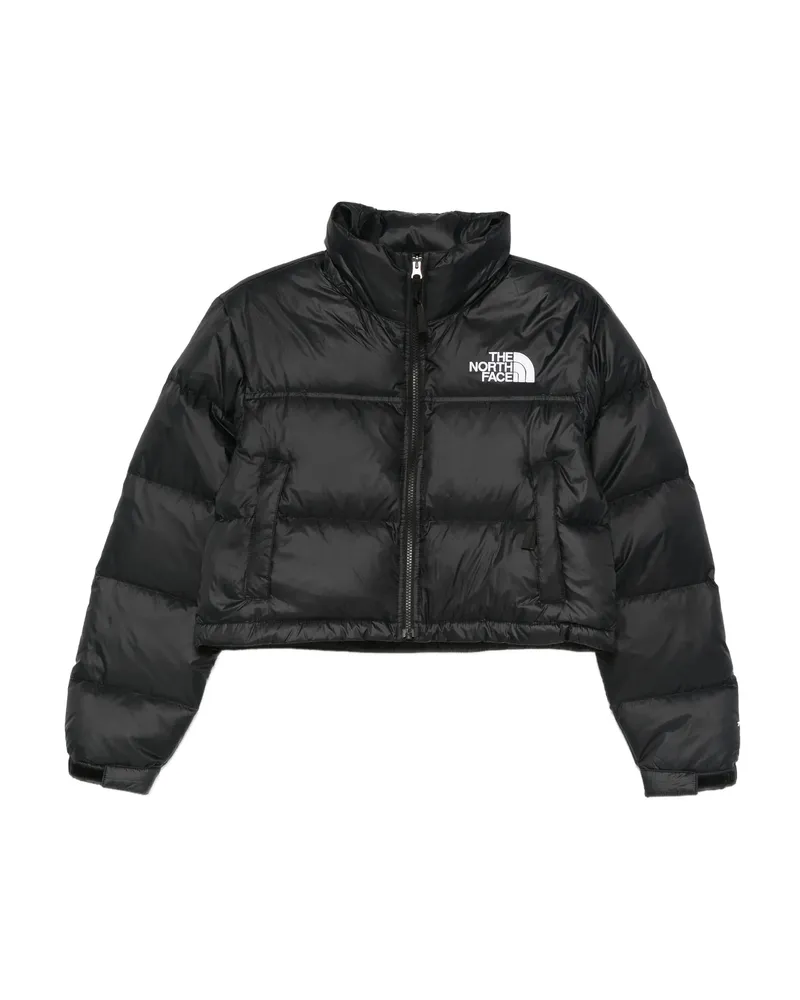 The North Face Nuptse Short Jacket Wmns "TNF Black Black