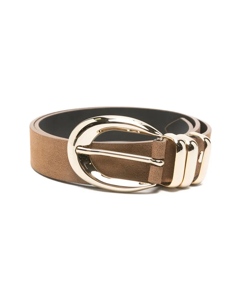 Federica Tosi Suede Belt Brown