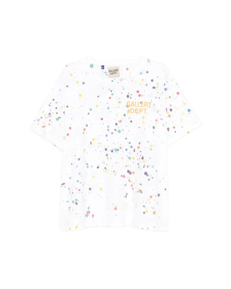 GALLERY DEPT. Splatter-print T-shirt White