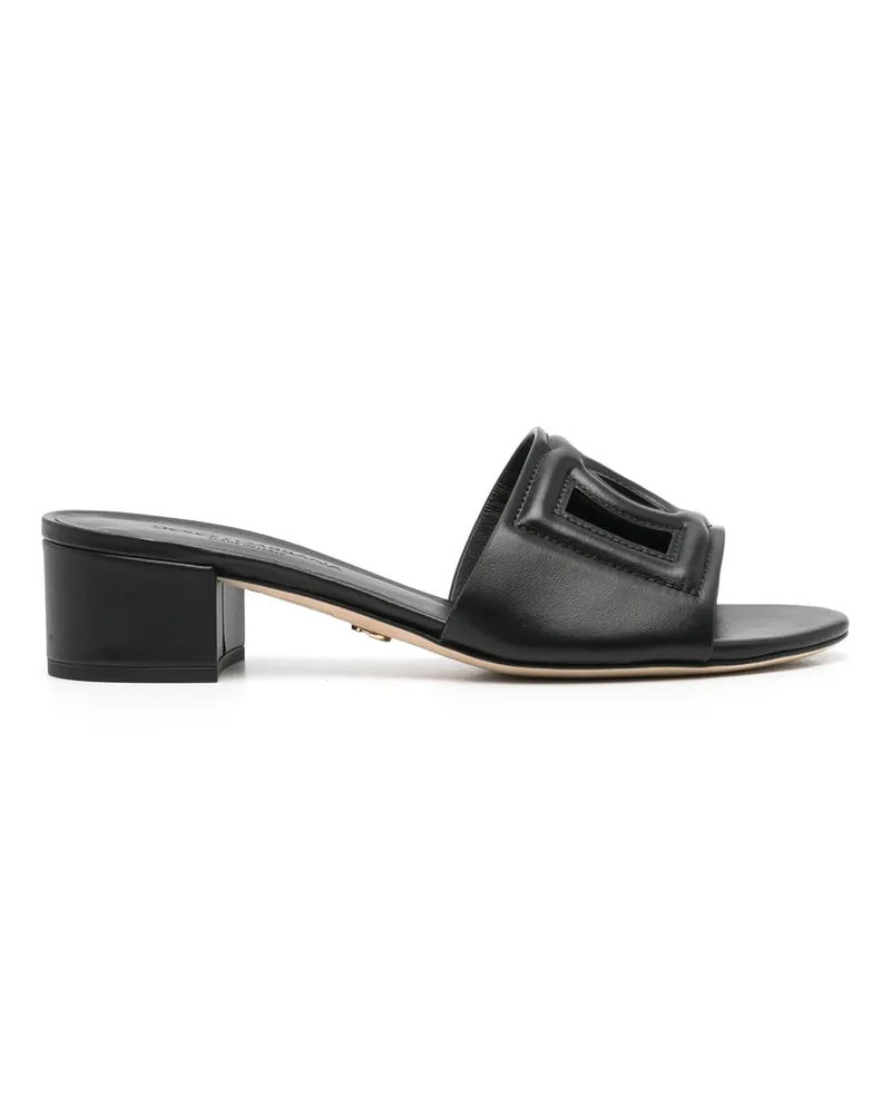 Dolce & Gabbana DG MIllennials Mules Black