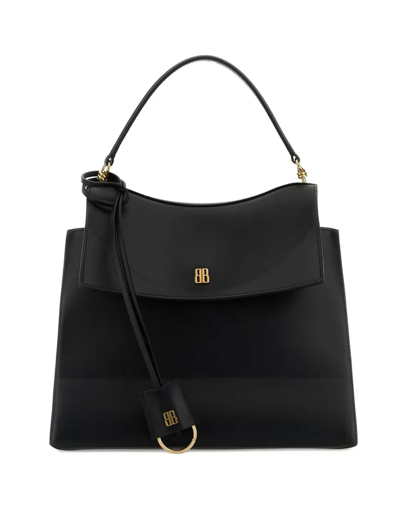 Balenciaga Medium Nano Tote Bag Black