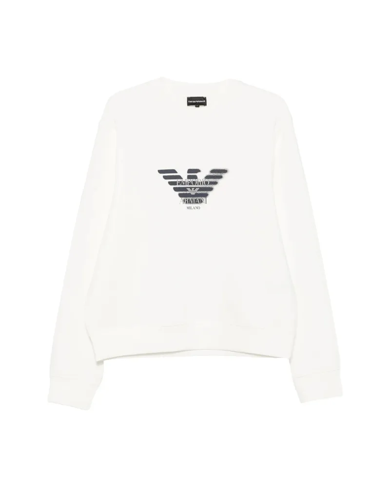 Emporio Armani Logo-print Sweatshirt White