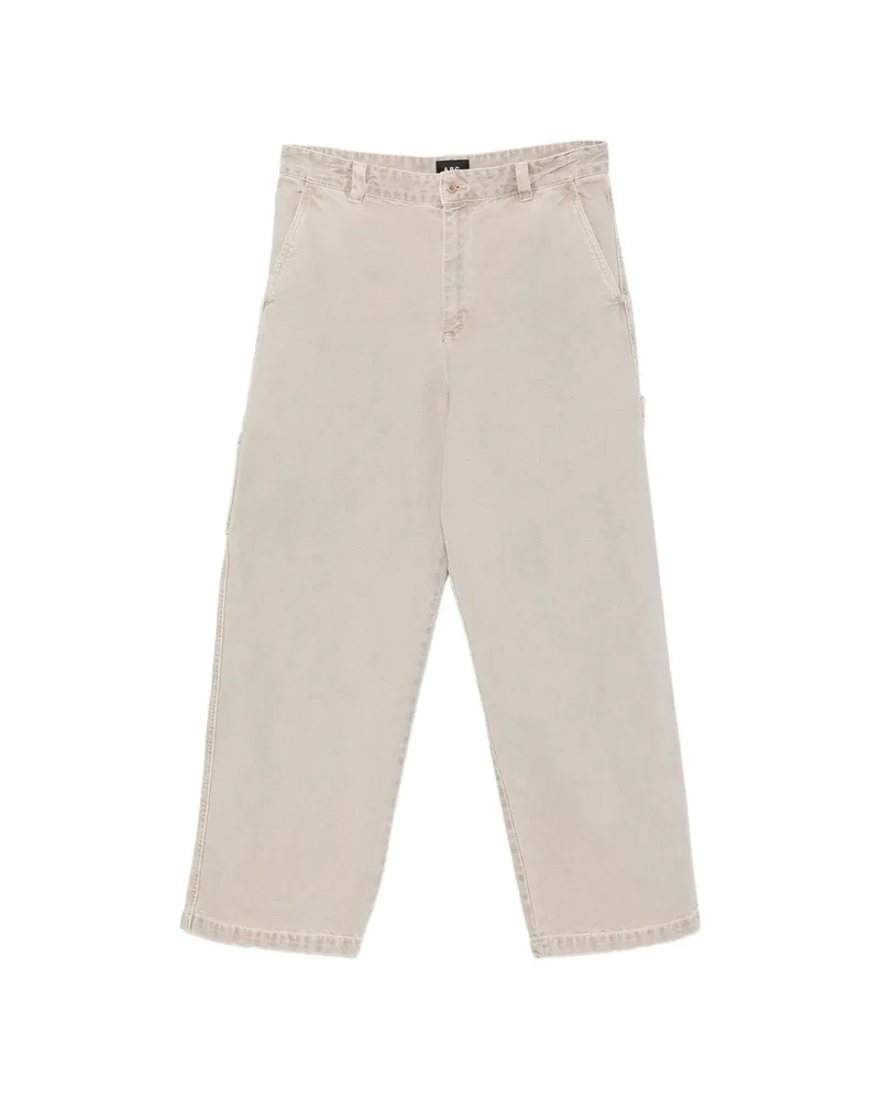A.P.C. A. p.c. Straight-leg Carpenter Jeans Neutrals