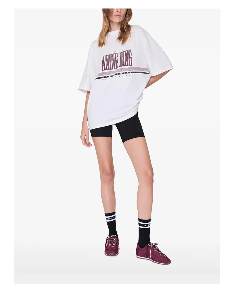 Anine Bing Nell Tee Sport - White White