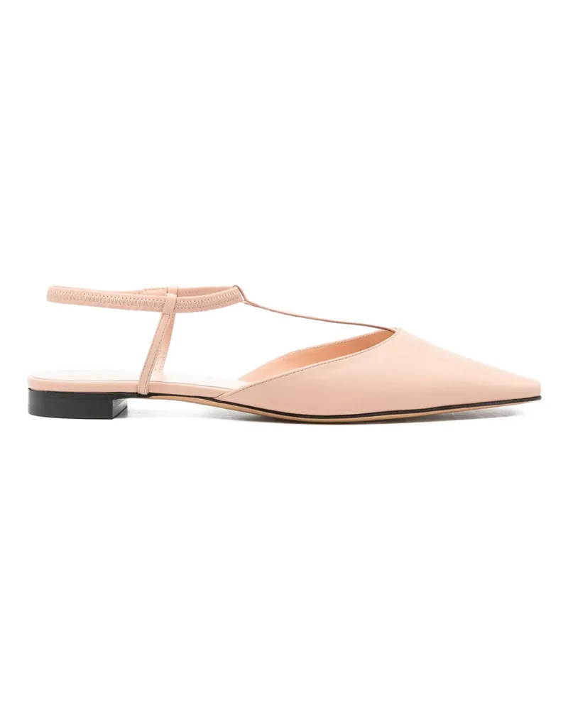 ERALDO Point-toe Flat Pumps Pink