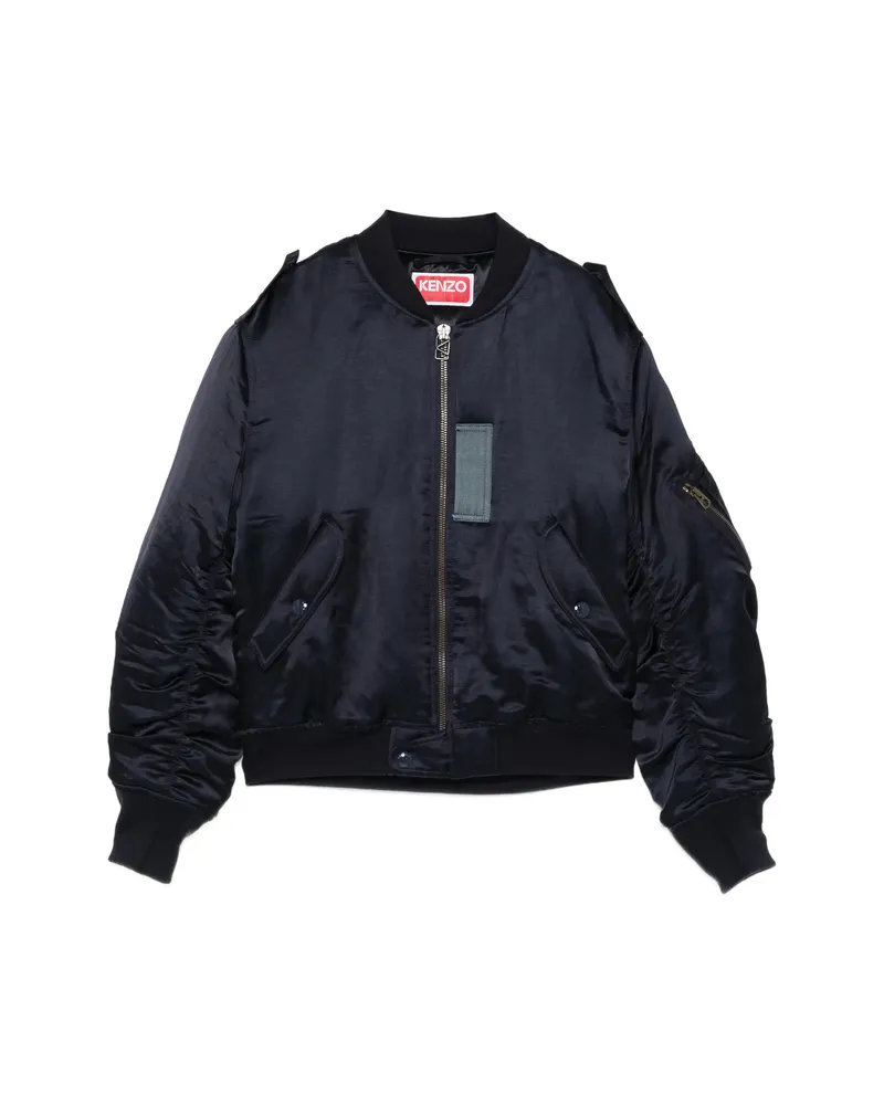 Kenzo Zip-up Bomber Jacket Blue