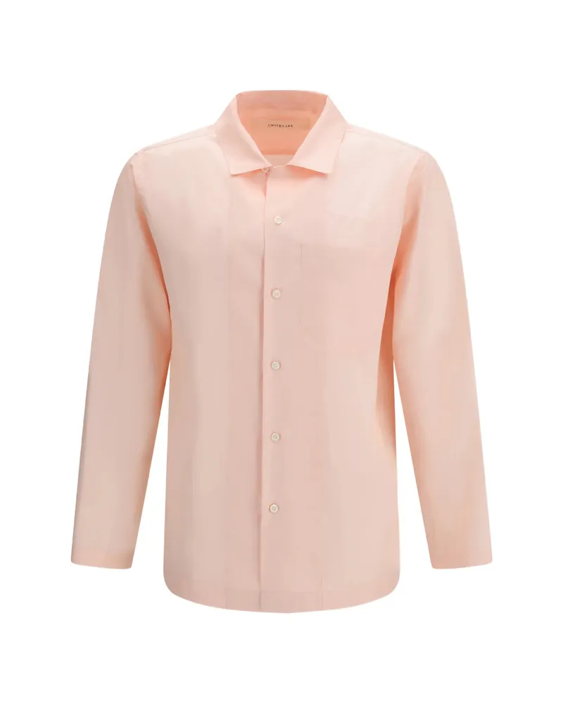 Umit Benan Havana Chest-pocket Shirt Pink