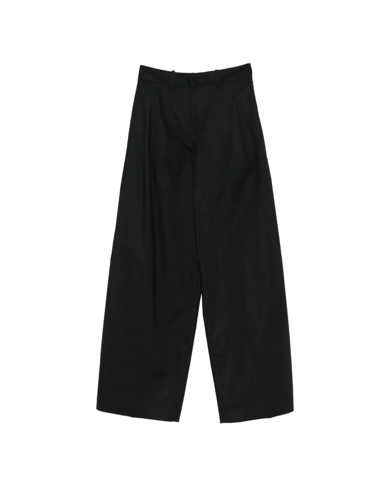 nine:inthe:morning Pleated Palazzo Pants Black