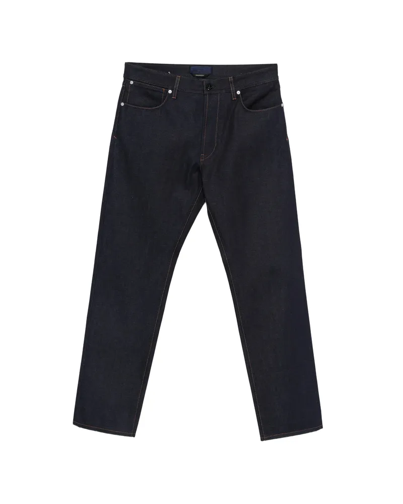 Stone Island Logo-patch Jeans Blue