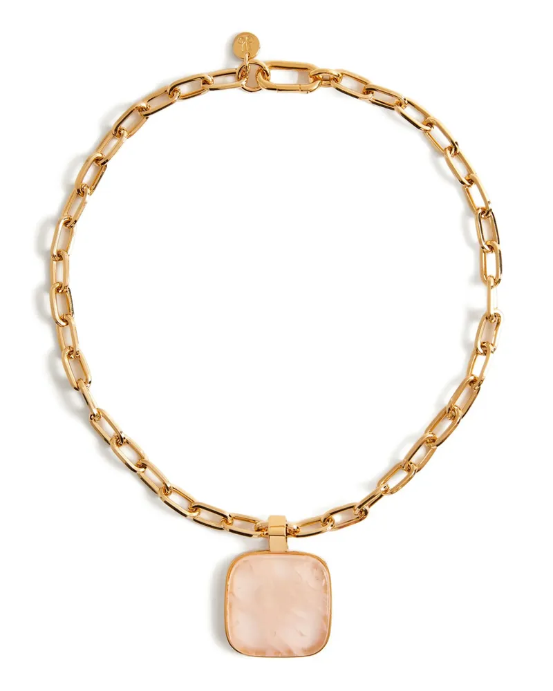 La DoubleJ Soul Pendant Necklace Gold