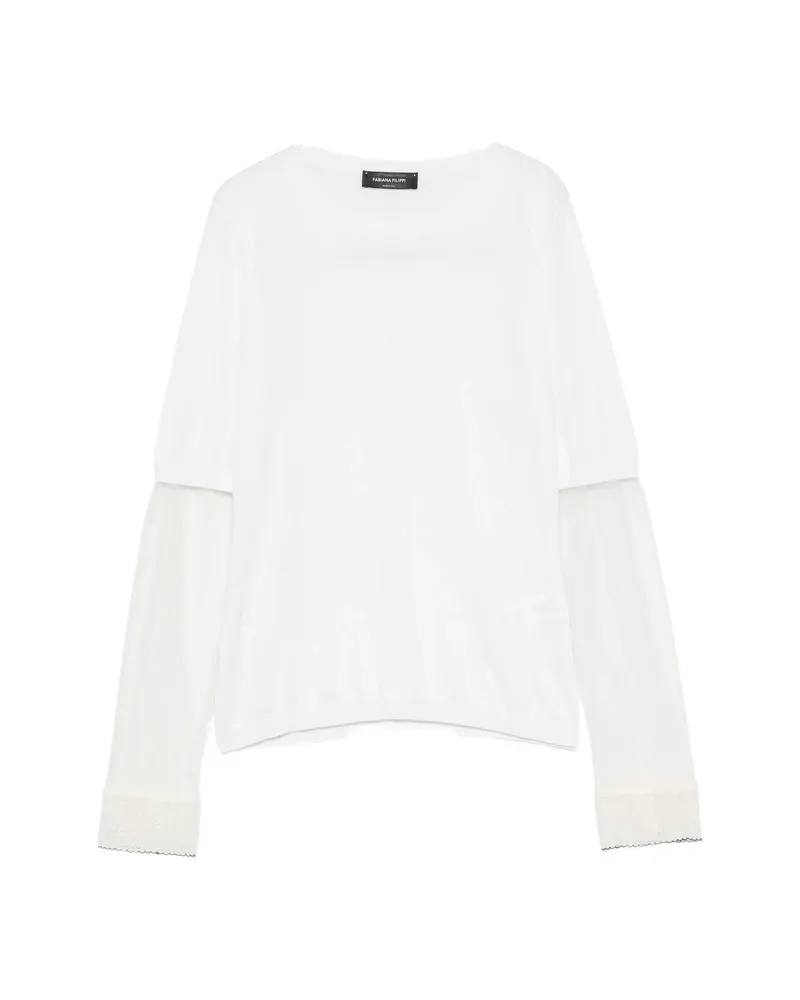 Fabiana Filippi Long-sleeve T-shirt White