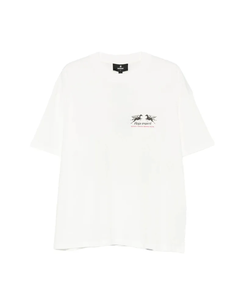 REPRESENT 24 Hour Service T-shirt White