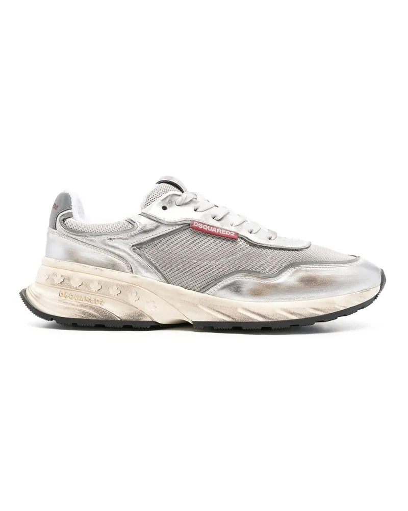 Dsquared2 Sprinter Sneakers Silver
