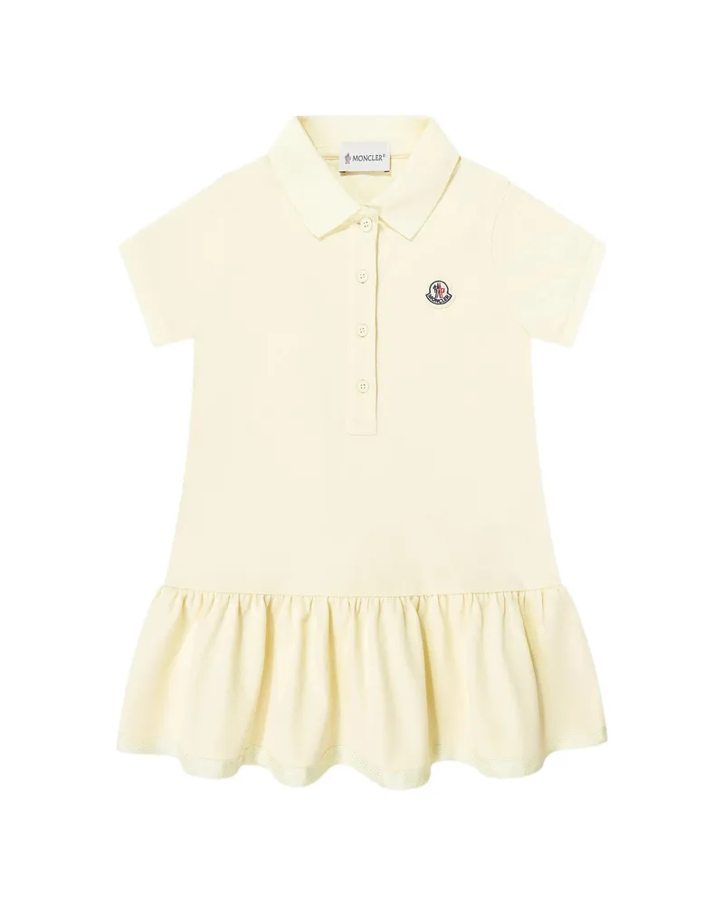 Moncler Logo-patch Dress Yellow