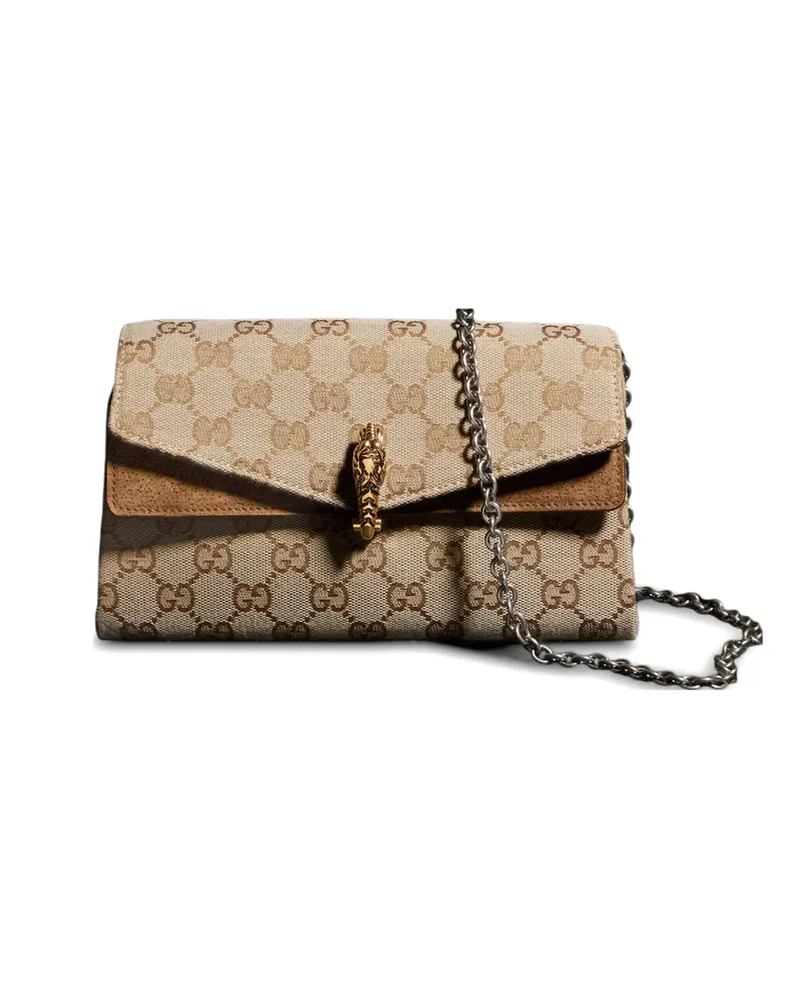 Gucci Dionysus GG Supreme Shoulder Bag Neutrals