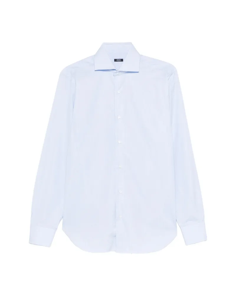 BARBA Striped Shirt Blue