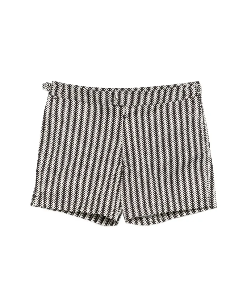 Tom Ford Adjustable Waist Pattern Short Brown