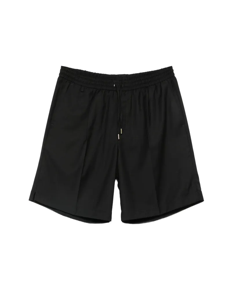 Briglia 1949 Molokaip Pleated Drawstring Shorts Black