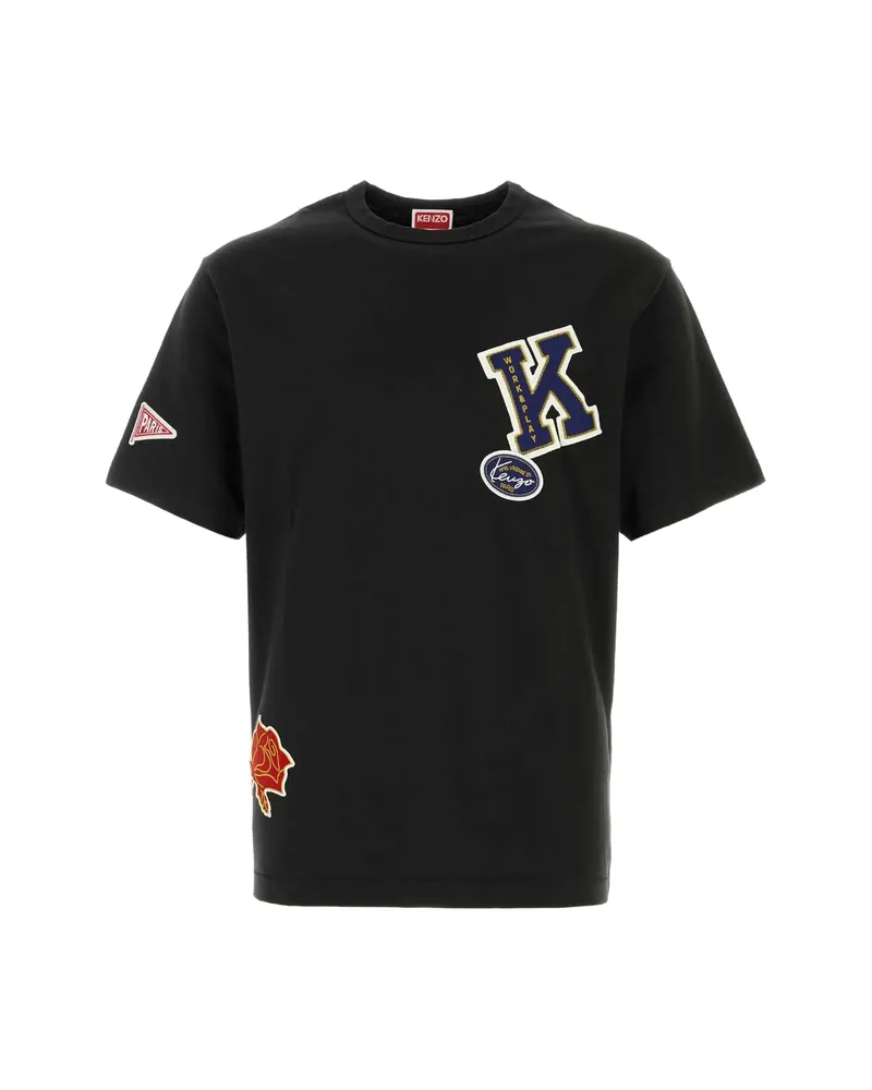 Kenzo Work And Play T-shirt Black