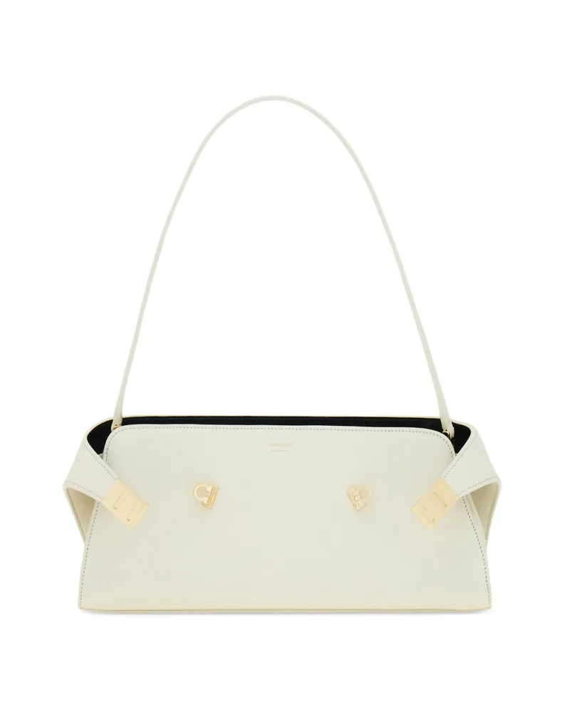 Ferragamo Hug East-west Shoulder Bag Neutrals