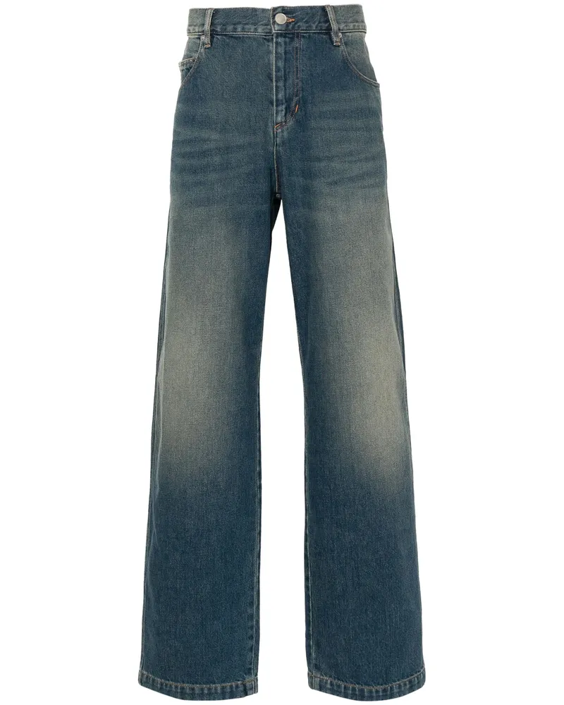 Isabel Marant Jorje Straight-leg Jeans Blue