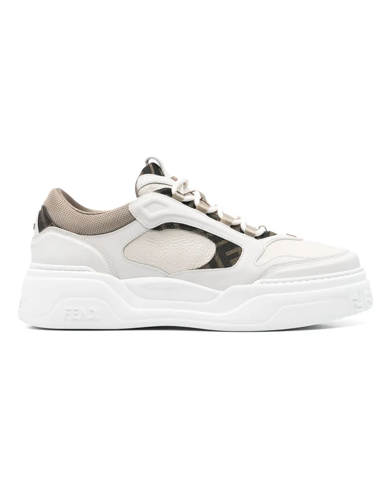 Fendi Force Sneakers White