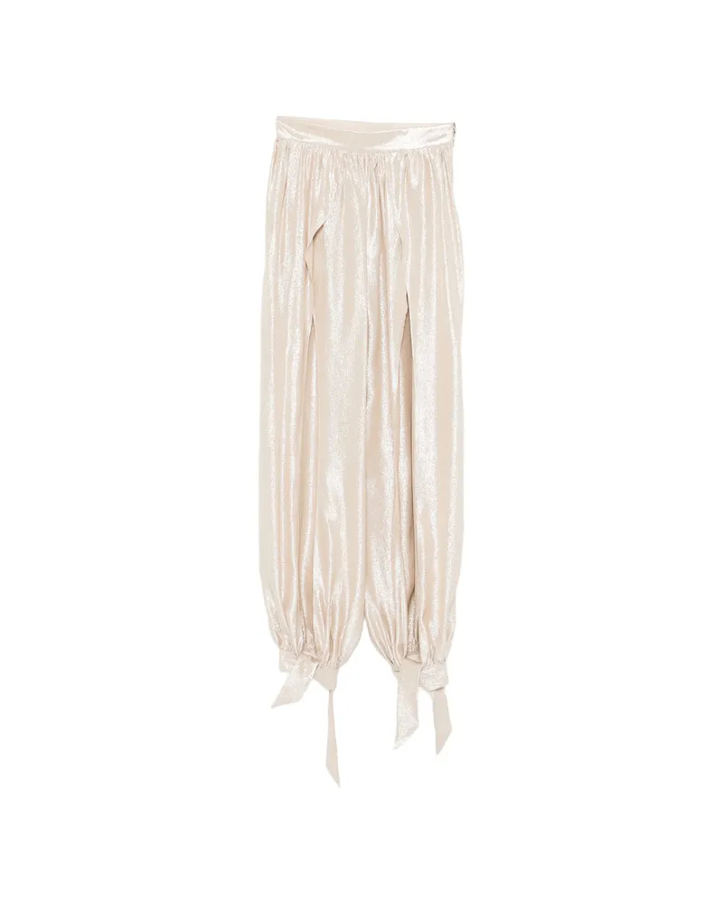 Taller Marmo Tie-cuff Trousers Neutrals