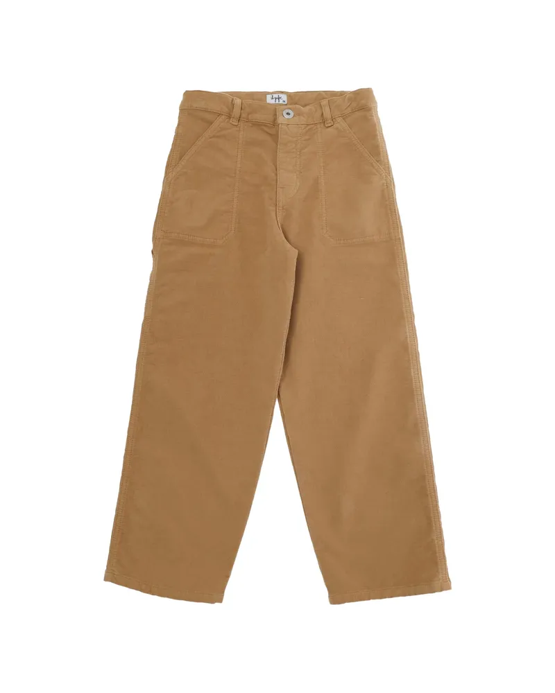 Il Gufo Straight-leg Corduroy Trousers Neutrals