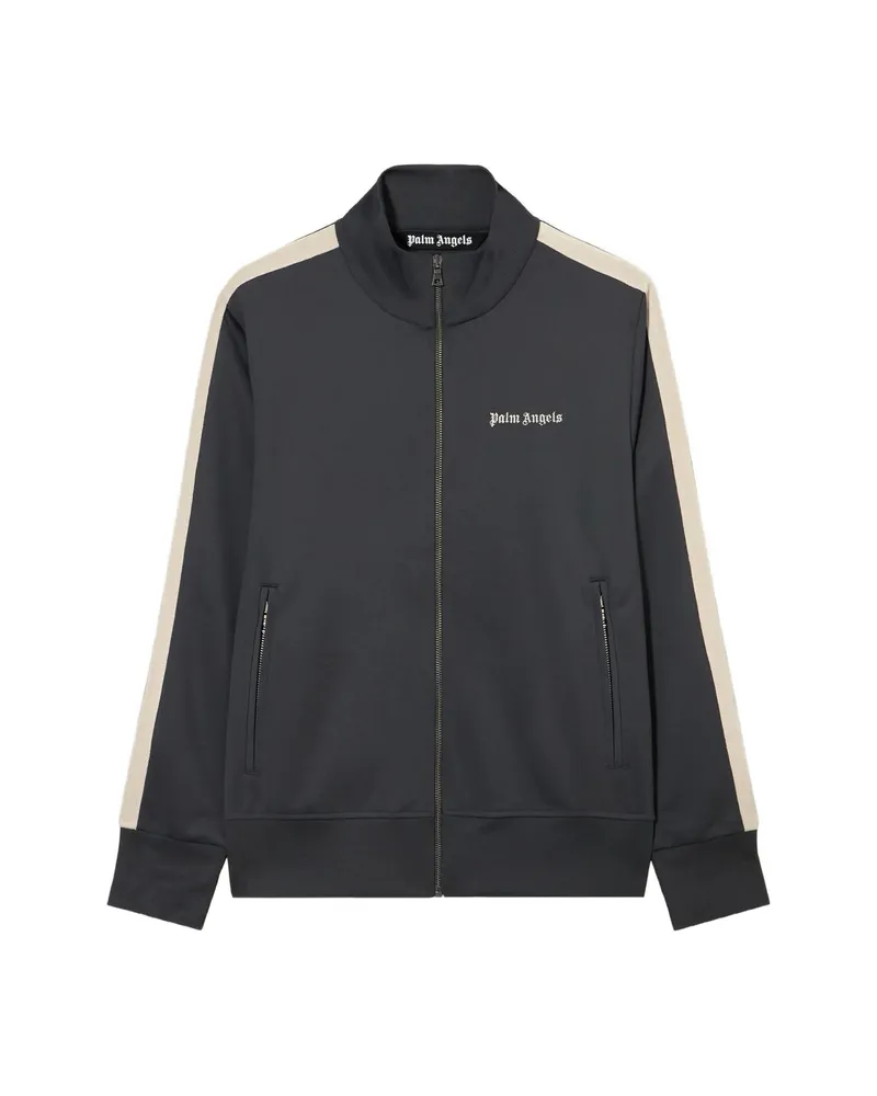 Palm Angels Classic Logo Track Jacket Grey