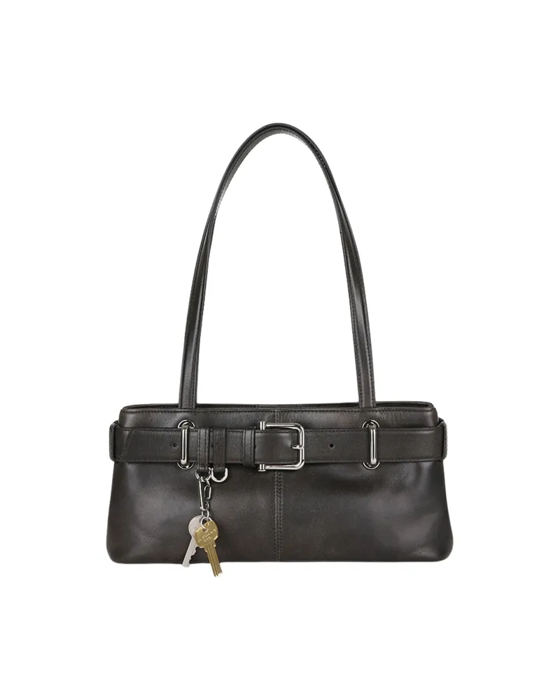 OSOI Mini Brocle Shoulder Bag Brown