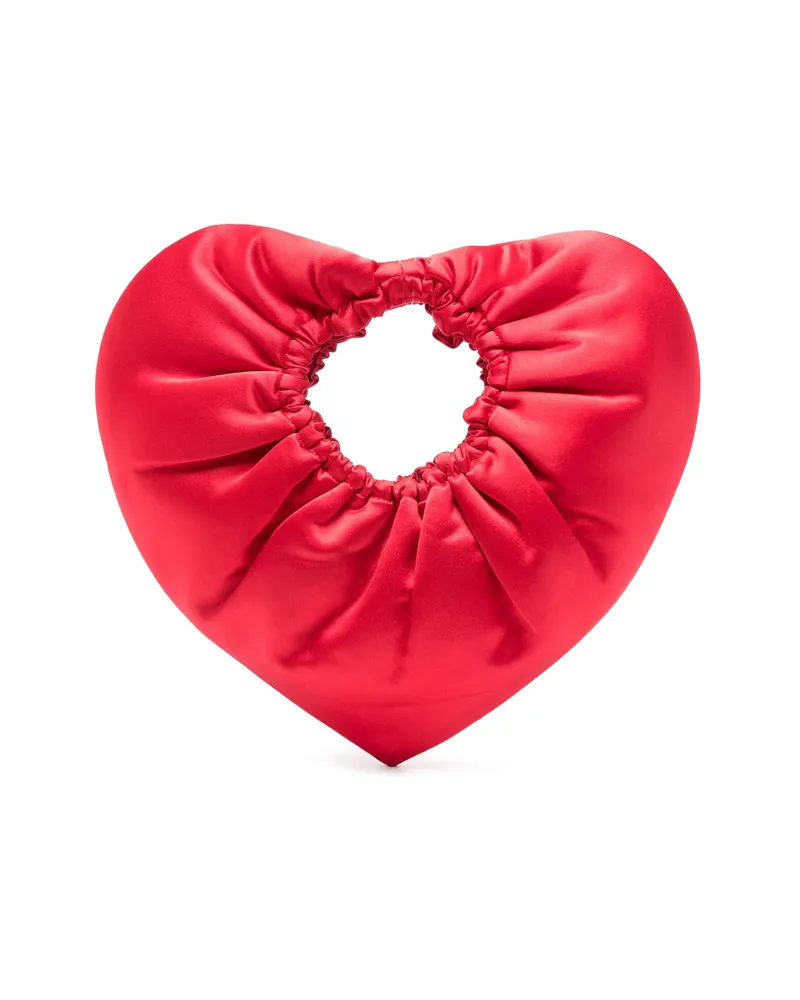 Vivetta Heart-shaped Tote Bag Red