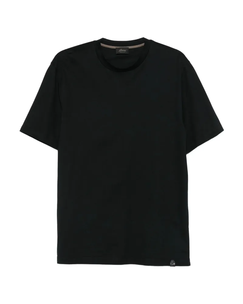 Brioni Cotton T-shirt Black