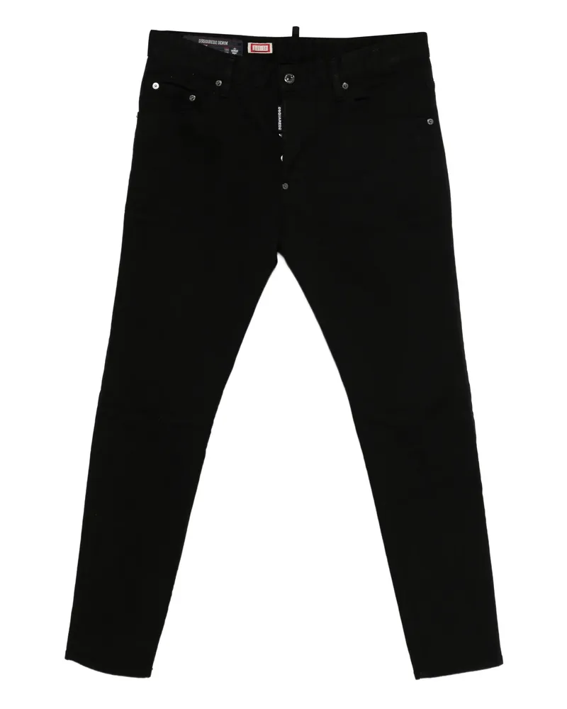 Dsquared2 Skater Button-up Jeans Black