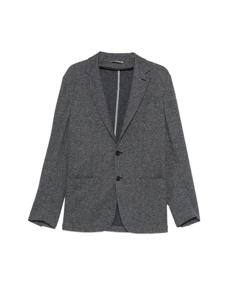 Canali Button Single-breasted Jacket Grey