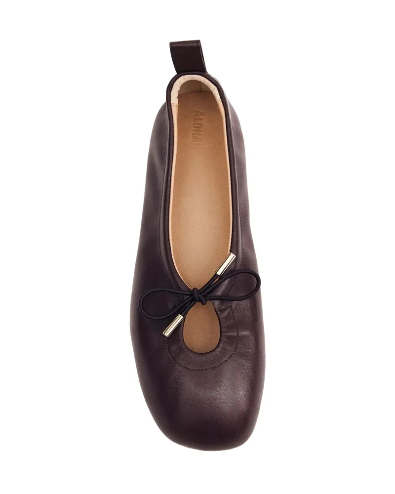 Alohas Rosalind Ballet Flats Brown
