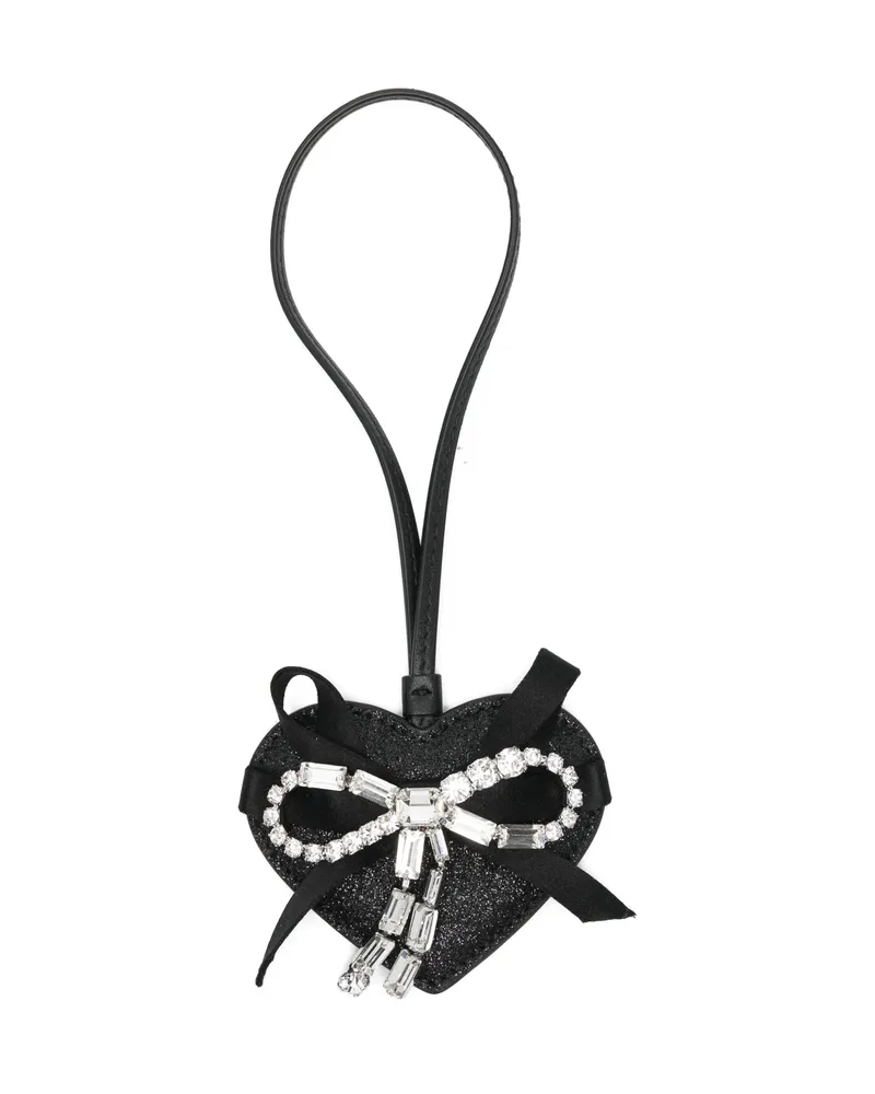 Jimmy Choo Heart Charm Black