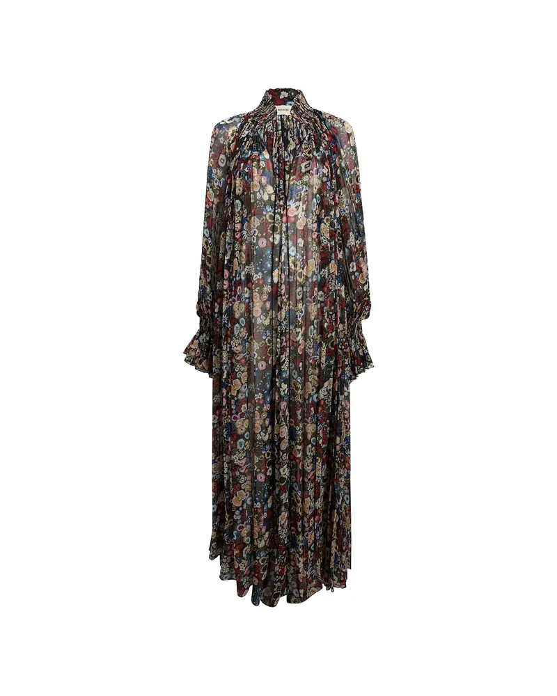KHAITE Edgar Floral-print Maxi Dress 