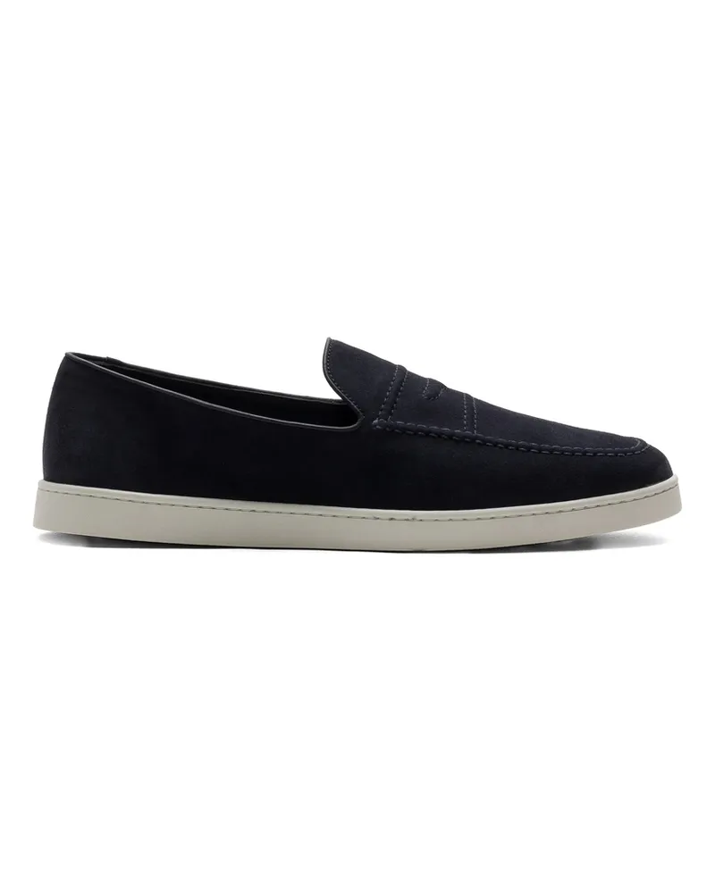 Church's Peebles Suede Loafers Blue