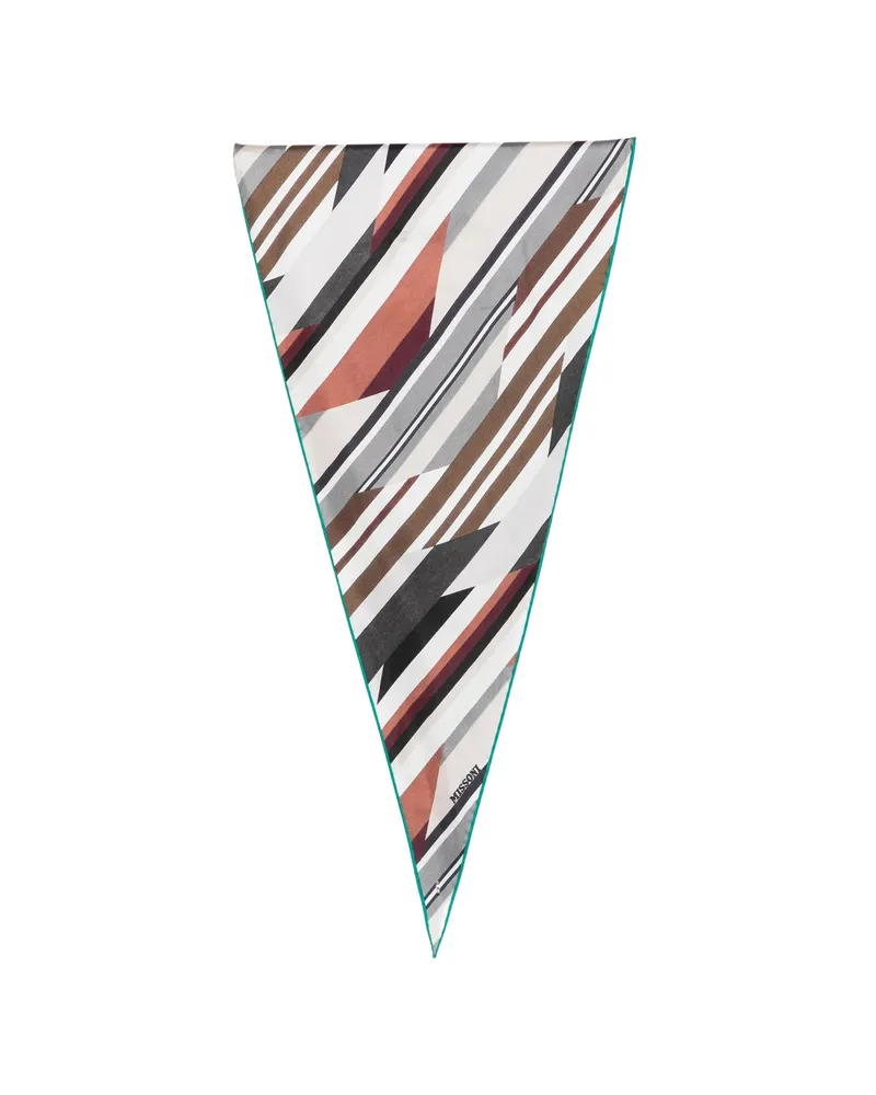 Missoni Geometric-print Scarf White