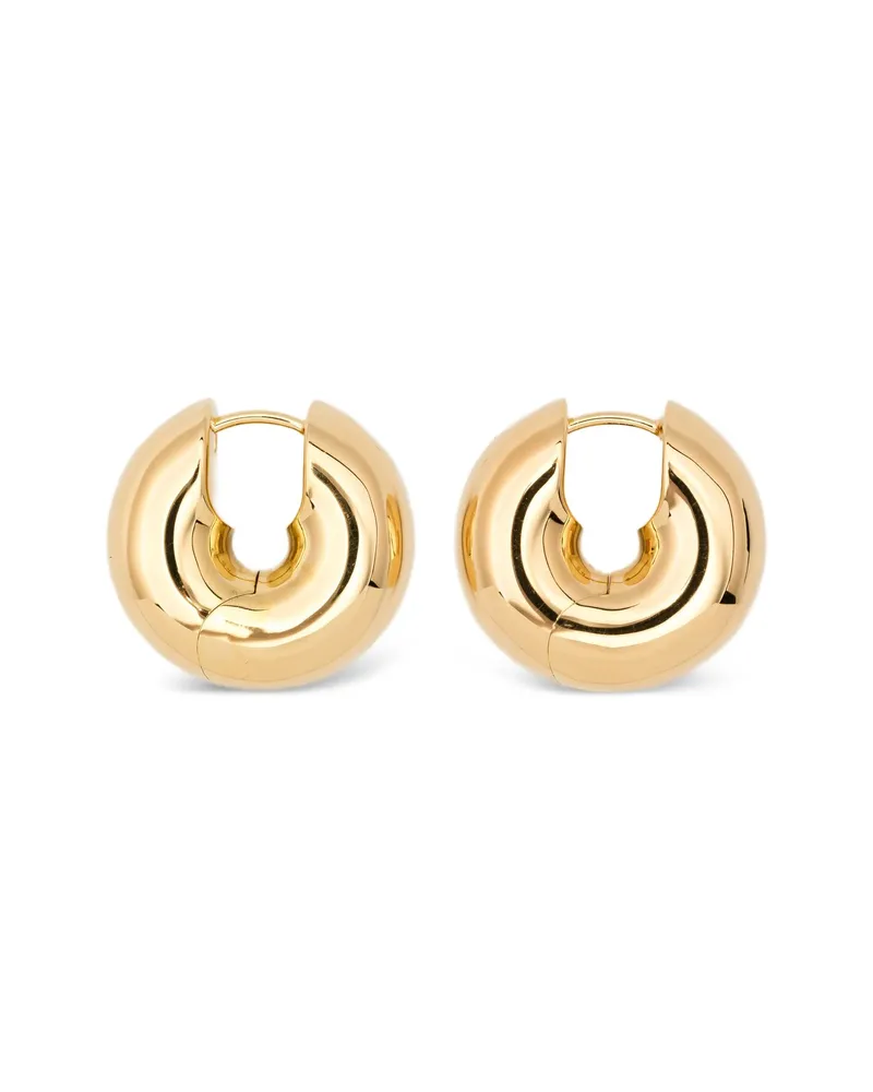 Tom Wood Sphere Hoop Earrings Gold