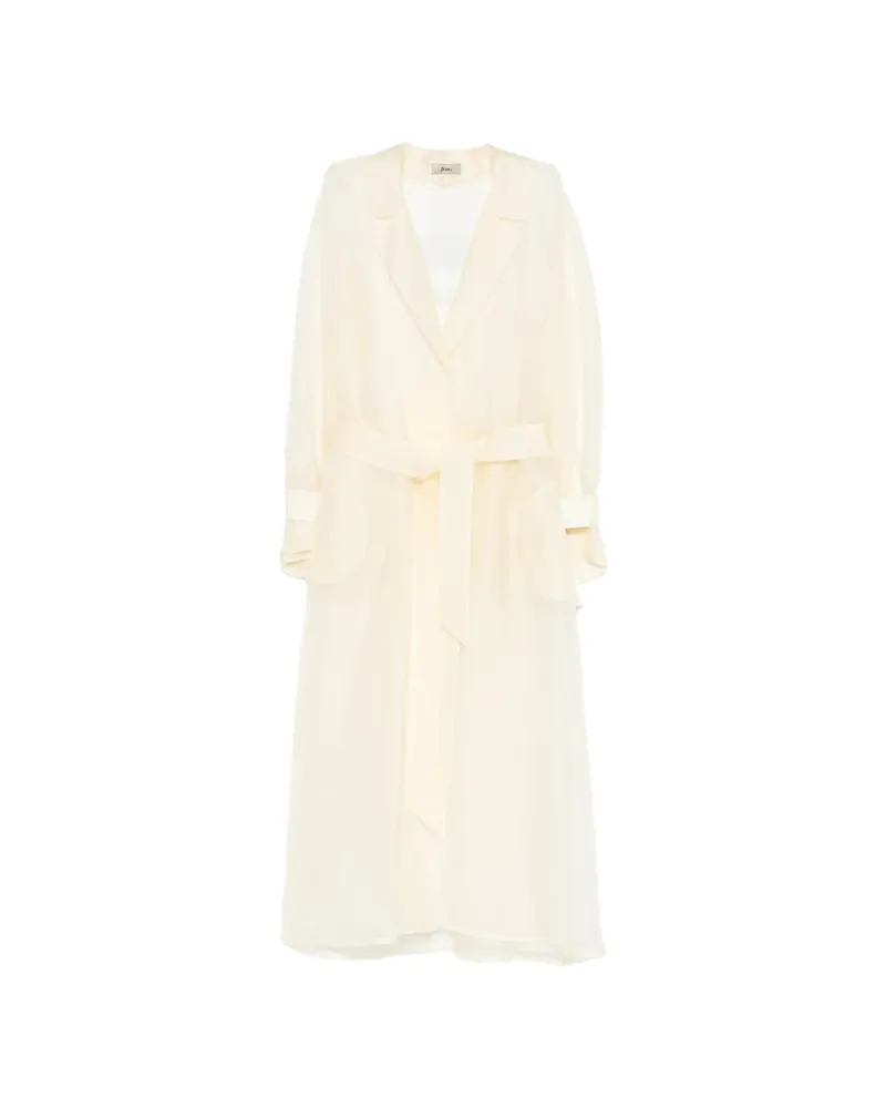 Herno Belted Coat Neutrals