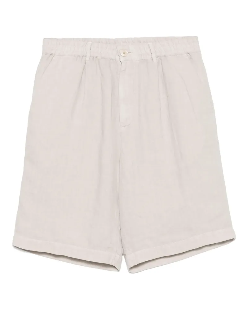 Brunello Cucinelli Linen Shorts Neutrals